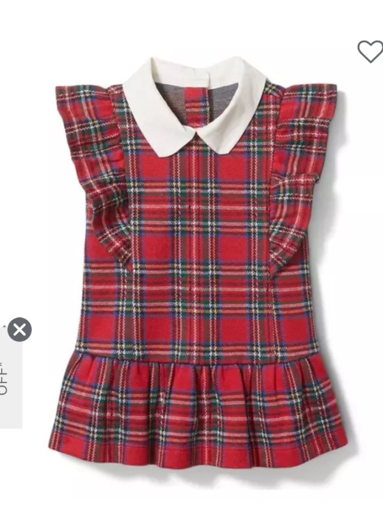 Janie and Jack Other - Janie and Jack Plaid Peplum Top size 5